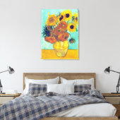 Sonnenblumen, Vincent Van Gogh Leinwanddruck (Insitu (Schlafzimmer))