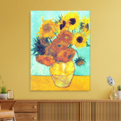 Sonnenblumen, Vincent Van Gogh Leinwanddruck (Insitu (Wohnzimmer))