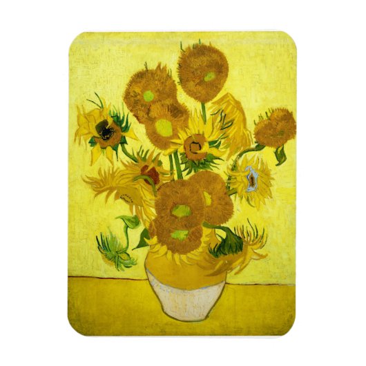 Sonnenblumen Vincent van Gogh Magnet (Vertikal)