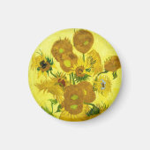 Sonnenblumen Vincent van Gogh Magnet (Vorne)