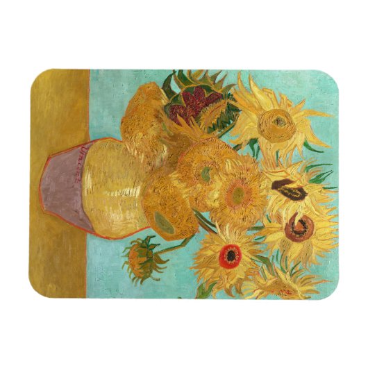 Sonnenblumen Vincent van Gogh Magnet (Horizontal)