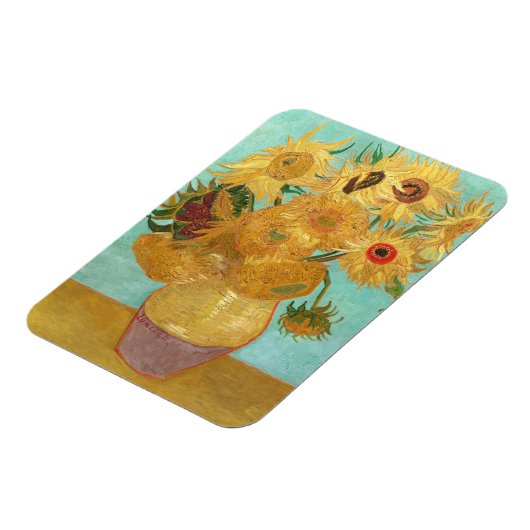 Sonnenblumen Vincent van Gogh Magnet (Linke Seite)