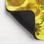 Sonnenblumen Vincent van Gogh Mousepad (Ecke)