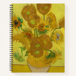 Sonnenblumen - Vincent van Gogh Notizblock