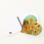 Sonnenblumen Vincent van Gogh Notizblock (Innenseite)