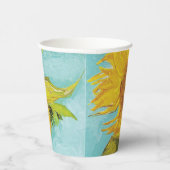 Sonnenblumen Vincent van Gogh Pappbecher (Rechts)