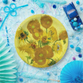 Sonnenblumen Vincent van Gogh Pappteller (Party)