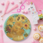 Sonnenblumen Vincent van Gogh Pappteller (Party)