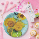 Sonnenblumen Vincent van Gogh Pappteller (Party)