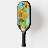 Sonnenblumen Vincent van Gogh Pickleball Schläger (Links)