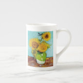 Sonnenblumen Vincent van Gogh Porzellantasse (Rechts)