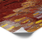 Sonnenblumen Vincent van Gogh Poster (Ecke)