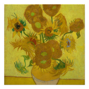 Sonnenblumen - Vincent van Gogh Poster