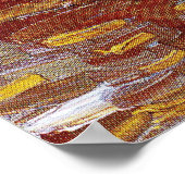 Sonnenblumen Vincent van Gogh Poster (Ecke)