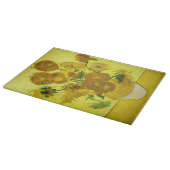 Sonnenblumen Vincent van Gogh Schneidebrett (Ecke)