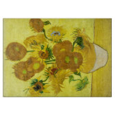 Sonnenblumen Vincent van Gogh Schneidebrett (Vorderseite)