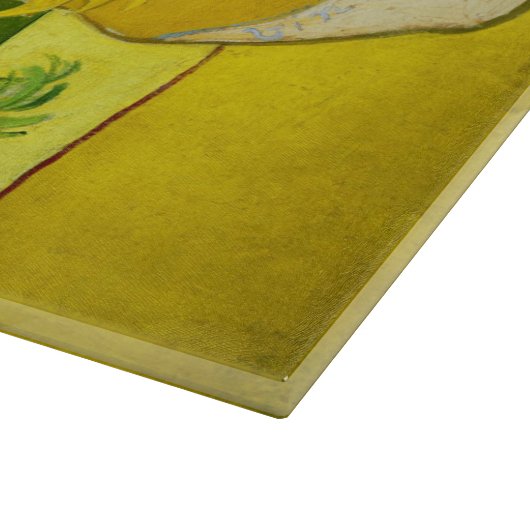 Sonnenblumen Vincent van Gogh Schneidebrett (Ecke)