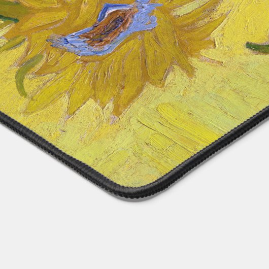 Sonnenblumen, Vincent van Gogh Schreibtischunterlage (Ecke)
