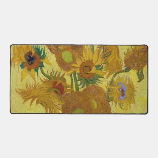 Sonnenblumen, Vincent van Gogh Schreibtischunterlage (Vorderseite)