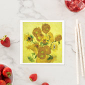 Sonnenblumen Vincent van Gogh Serviette (Beispiel)