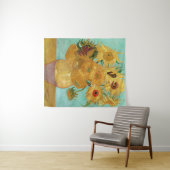 Sonnenblumen Vincent van Gogh Wandteppich (Beispiel (Horizontal))