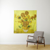Sonnenblumen Vincent van Gogh Wandteppich (Beispiel)