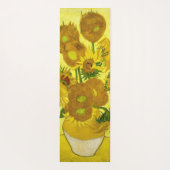 Sonnenblumen Vincent van Gogh Yogamatte (Rückseite)