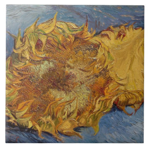 Sonnenblumen Vincent van Goghs  , 1887 Fliese