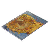 Sonnenblumen Vincent van Goghs |, 1887 Notizblock (Linke Seite)