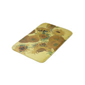 Sonnenblumen Vincent van Goghs |, 1888 Badematte (Schrägansicht)