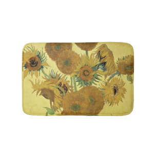 Sonnenblumen Vincent van Goghs , 1888 Badematte