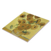 Sonnenblumen Vincent van Goghs |, 1888 Fliese (Seite)