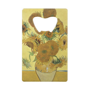 Sonnenblumen Vincent van Goghs , 1888 Geldbeutel Flaschenöffner