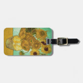 Sonnenblumen Vincent van Goghs |, 1888 Gepäckanhänger (Vorderseite horizontal)