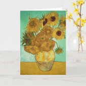 Sonnenblumen Vincent van Goghs |, 1888 Karte (Gelbe Blume)