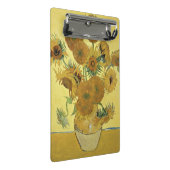 Sonnenblumen Vincent van Goghs |, 1888 Mini Klemmbrett (Schrägansicht)