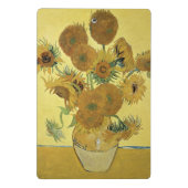 Sonnenblumen Vincent van Goghs |, 1888 Mini Klemmbrett (Rückseite)