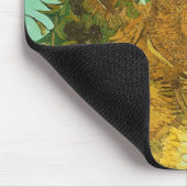 Sonnenblumen Vincent van Goghs |, 1888 Mousepad (Ecke)