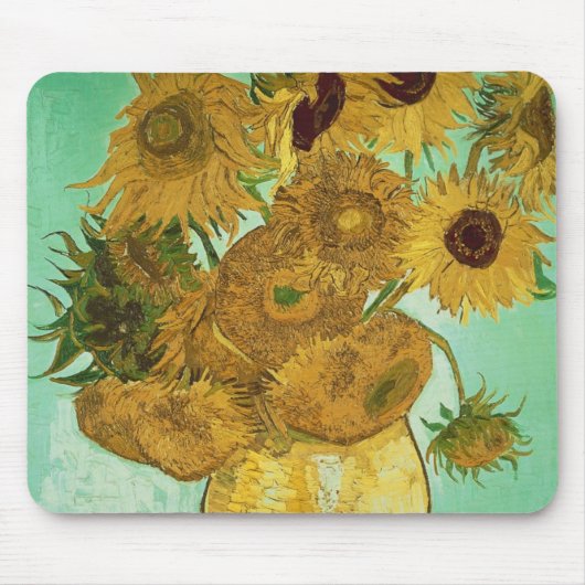 Sonnenblumen Vincent van Goghs |, 1888 Mousepad (Vorne)