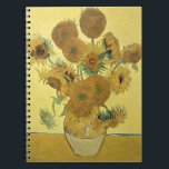 Sonnenblumen Vincent van Goghs |, 1888 Notizblock<br><div class="desc">Bild-Sammlungs-Zahl:  BAL970 Sonnenblumen,  1888 (Öl auf Leinwand). Gogh,  (1853-90) Öl Vincent-Packwagens auf Leinwand. National Gallery,  London,  Großbritannien.  1888</div>