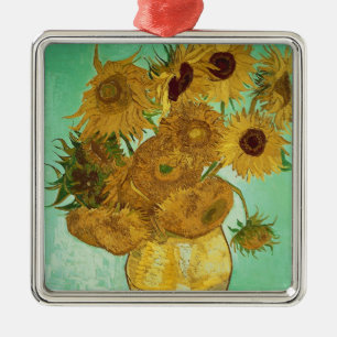 Sonnenblumen Vincent van Goghs , 1888 Ornament Aus Metall