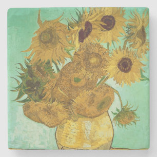 Sonnenblumen Vincent van Goghs , 1888 Steinuntersetzer