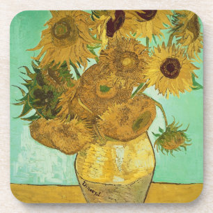 Sonnenblumen Vincent van Goghs  , 1888 Untersetzer