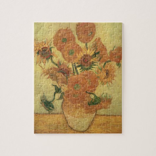 Sonnenblumen Vincent van Goghs |, 1889 Puzzle (Vertikal)