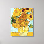 Sonnenblumen - Vincent Willem van Gogh Leinwanddruck<br><div class="desc">Sonnenblumen - Vincent Willem van Gogh</div>