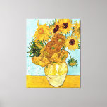 Sonnenblumen - Vincent Willem van Gogh Leinwanddruck<br><div class="desc">Sonnenblumen - Vincent Willem van Gogh</div>