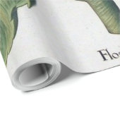 Sonnenblumen Vintag Damask Blume Art Geschenkpapier (Rolleneckpunkt)