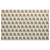 Sonnenblumen Vintag Damask Blume Art Stoff (Yard (91,4 cm))