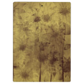 Sonnenblumen Vintag Klemmbrett (Rückseite)