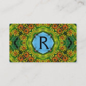 SONNENBLUMEN VISITENKARTE (Rückseite)